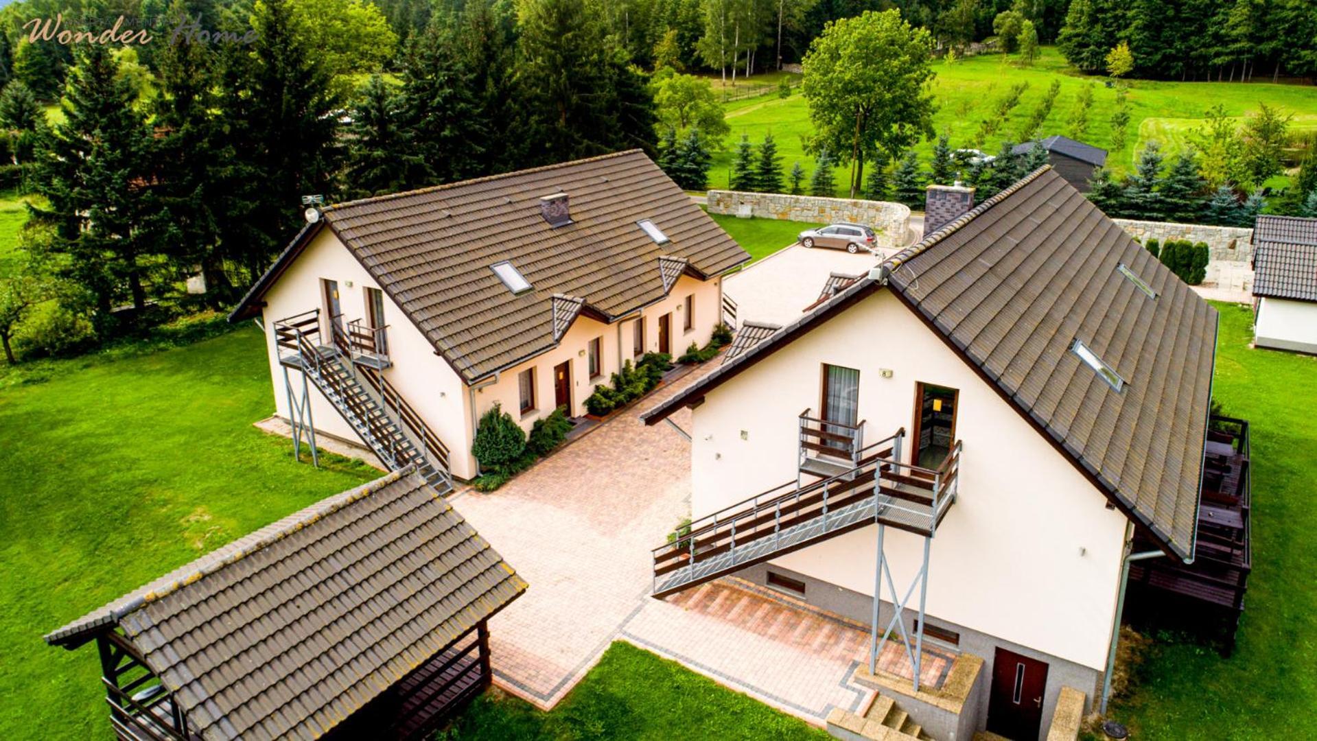 Apartamenty Czerwony Dworek - Duzy Teren Zielony, Plac Zabaw, Miejsce Na Grilla I Staw Z Mozliwoscia Wedkowania, Boisko Myslakowice Exterior photo